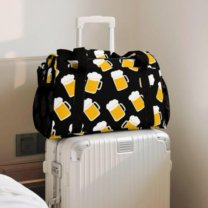 Women Large Lightweight Travel Duffel Bag Foldable Carry On Overnight Weekender Tote Bag Gym