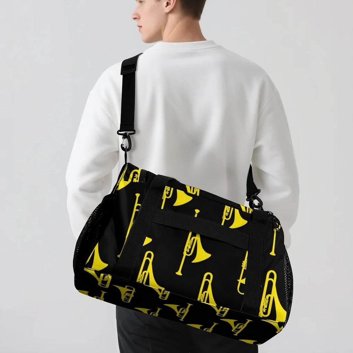 Women Large Lightweight Travel Duffel Bag Foldable Carry On Overnight Weekender Tote Bag Gym