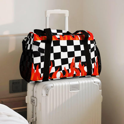 Women Large Lightweight Travel Duffel Bag Foldable Carry On Overnight Weekender Tote Bag Gym