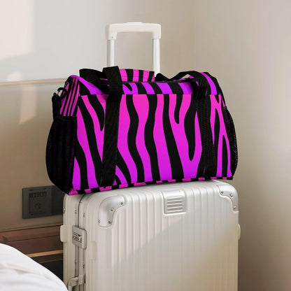 Women Large Lightweight Travel Duffel Bag Foldable Carry On Overnight Weekender Tote Bag Gym
