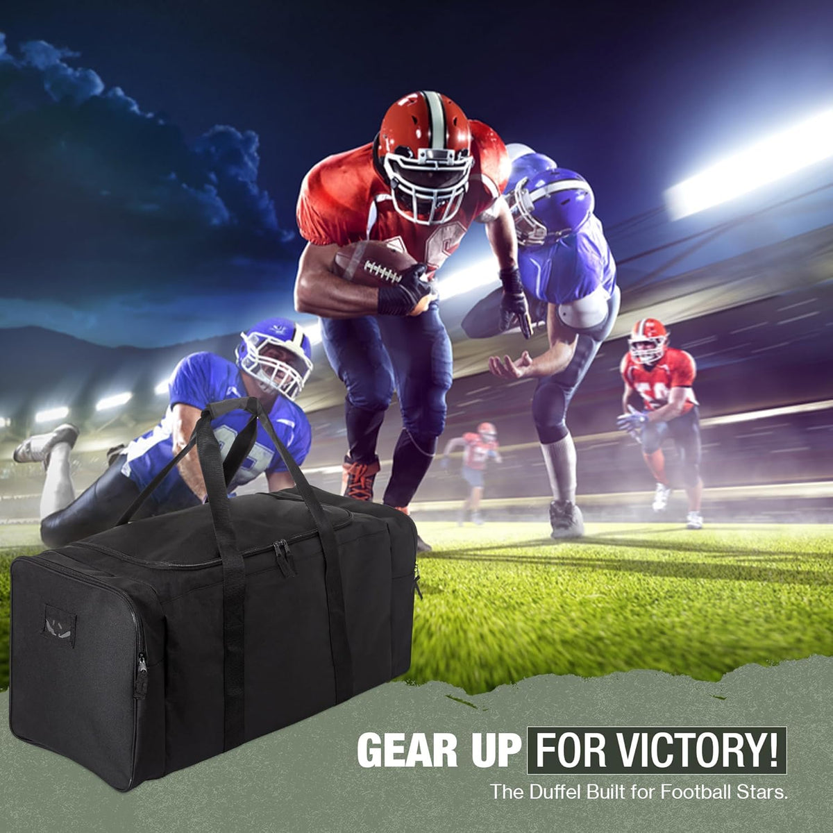 Heavy Duty Multi Pocket Durable Sports Gym Equipment Travel Duffel Bag