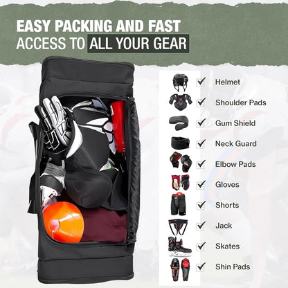 Heavy Duty Multi Pocket Durable Sports Gym Equipment Travel Duffel Bag