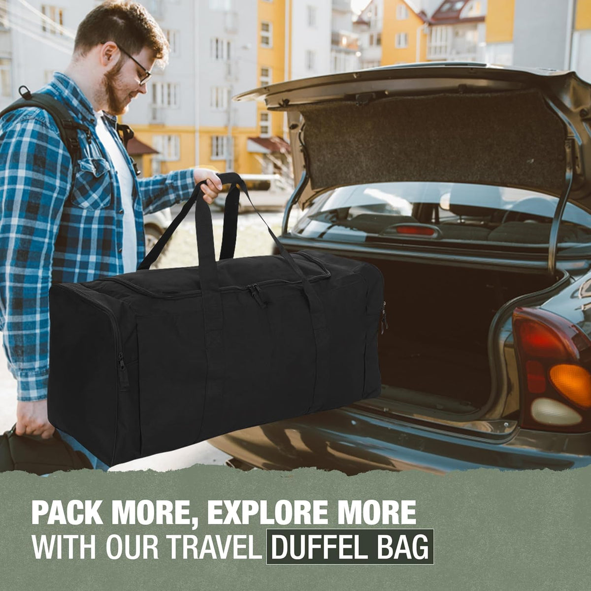 Heavy Duty Multi Pocket Durable Sports Gym Equipment Travel Duffel Bag