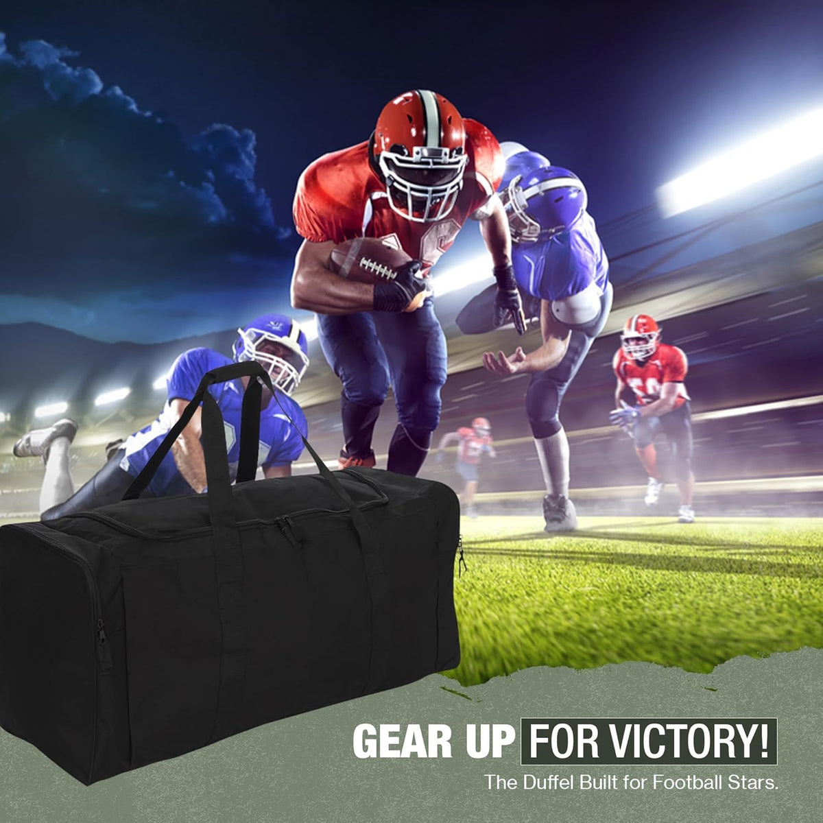 Heavy Duty Multi Pocket Durable Sports Gym Equipment Travel Duffel Bag