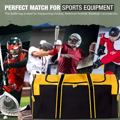 Heavy Duty Multi Pocket Durable Sports Gym Equipment Travel Duffel Bag