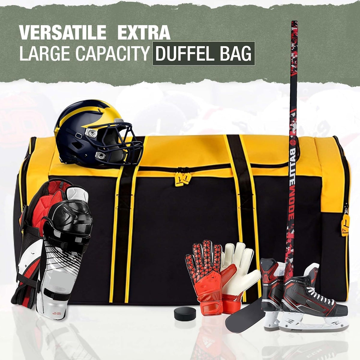 Heavy Duty Multi Pocket Durable Sports Gym Equipment Travel Duffel Bag
