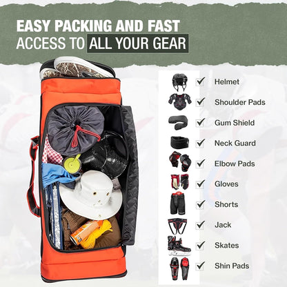Heavy Duty Multi Pocket Durable Sports Gym Equipment Travel Duffel Bag