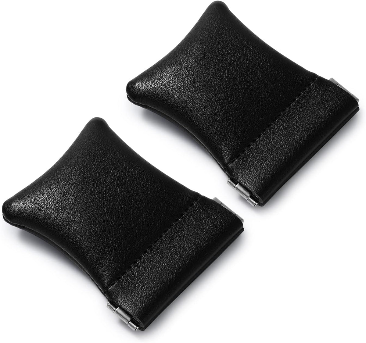 PU Leather Jewelry Travel Bag Leather Jewelry Pouch Christmas,Wedding Party Favor Gift Bag (S, Dark Green)