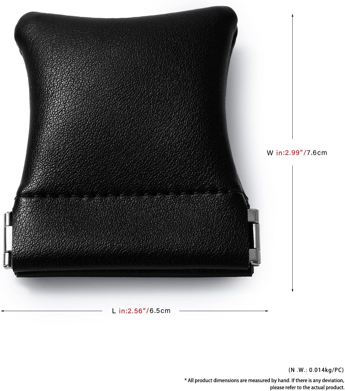 PU Leather Jewelry Travel Bag Leather Jewelry Pouch Christmas,Wedding Party Favor Gift Bag (S, Dark Green)
