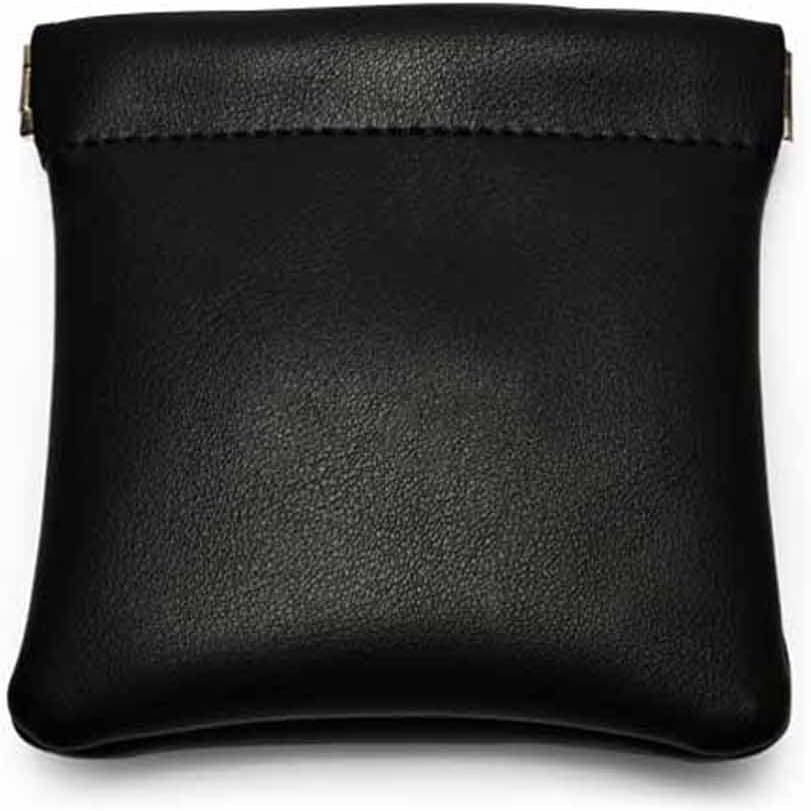 PU Leather Jewelry Travel Bag Leather Jewelry Pouch Christmas,Wedding Party Favor Gift Bag (S, Dark Green)