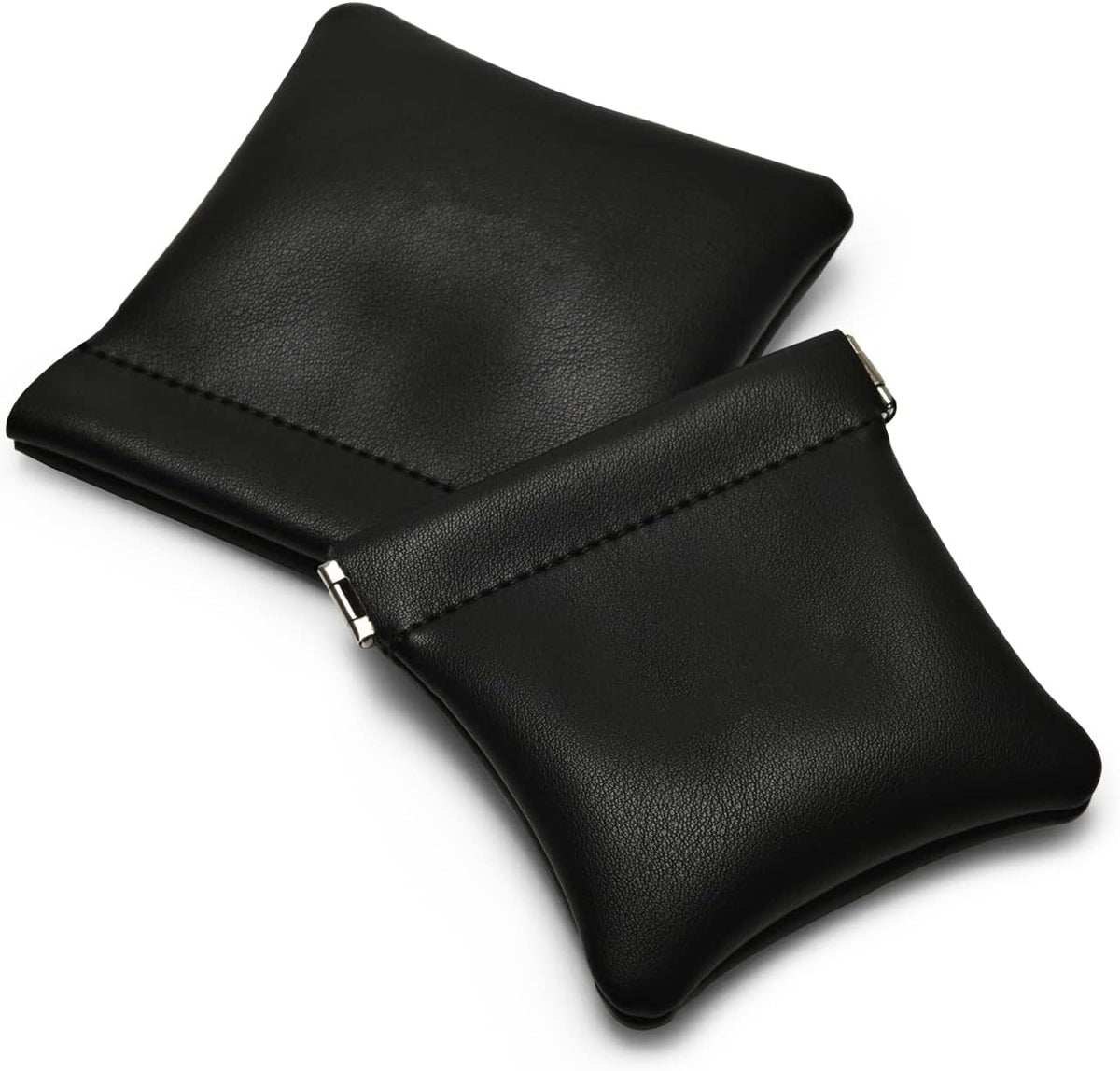 PU Leather Jewelry Travel Bag Leather Jewelry Pouch Christmas,Wedding Party Favor Gift Bag (S, Dark Green)