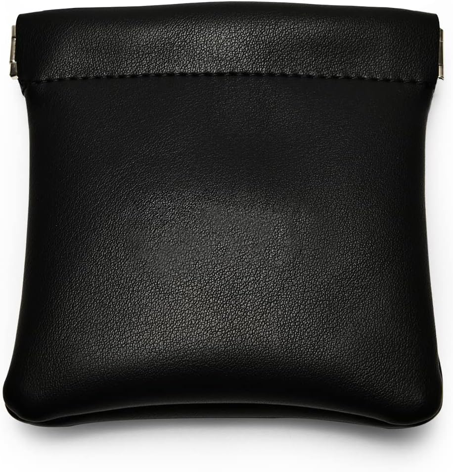 PU Leather Jewelry Travel Bag Leather Jewelry Pouch Christmas,Wedding Party Favor Gift Bag (S, Dark Green)