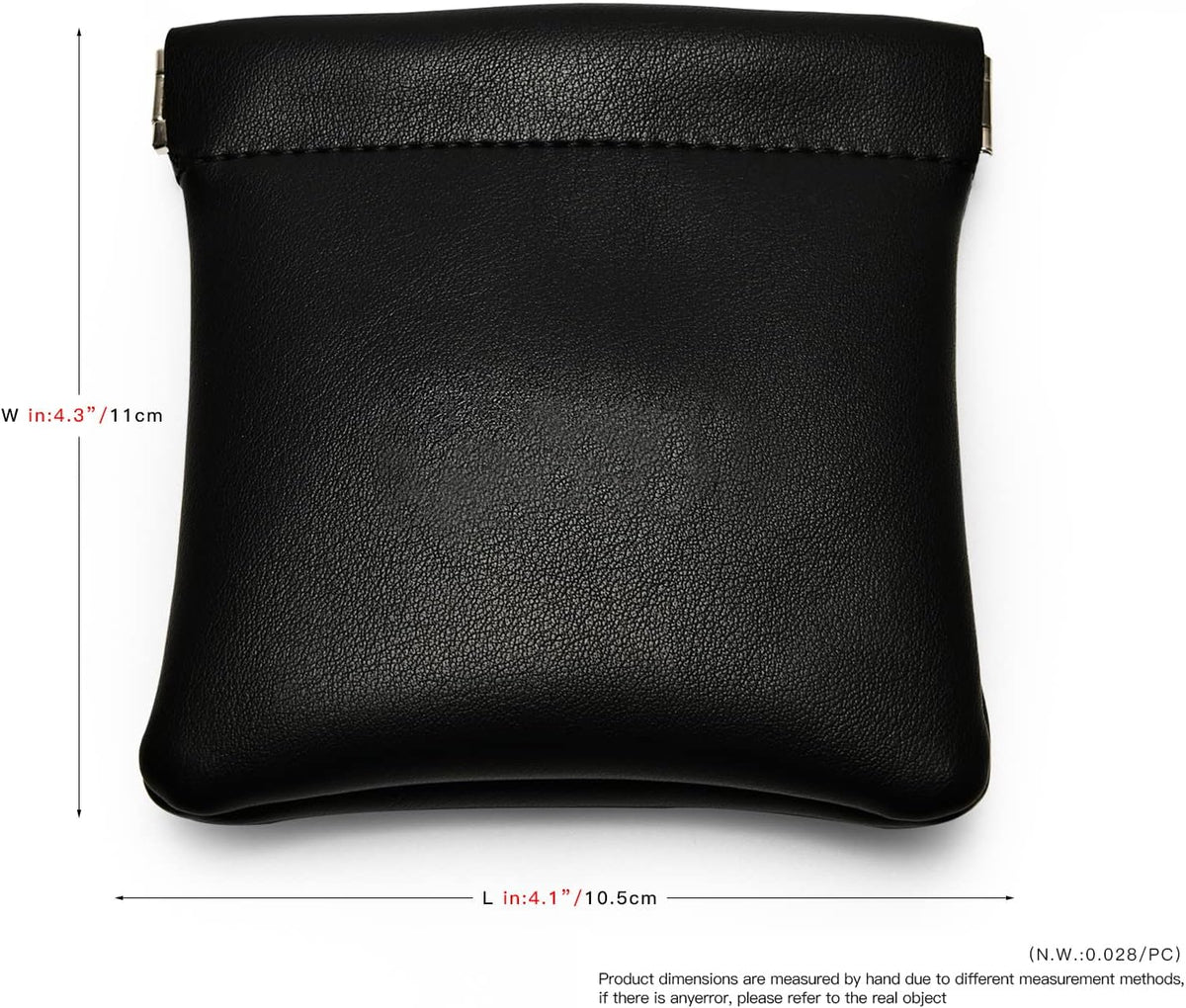PU Leather Jewelry Travel Bag Leather Jewelry Pouch Christmas,Wedding Party Favor Gift Bag (S, Dark Green)