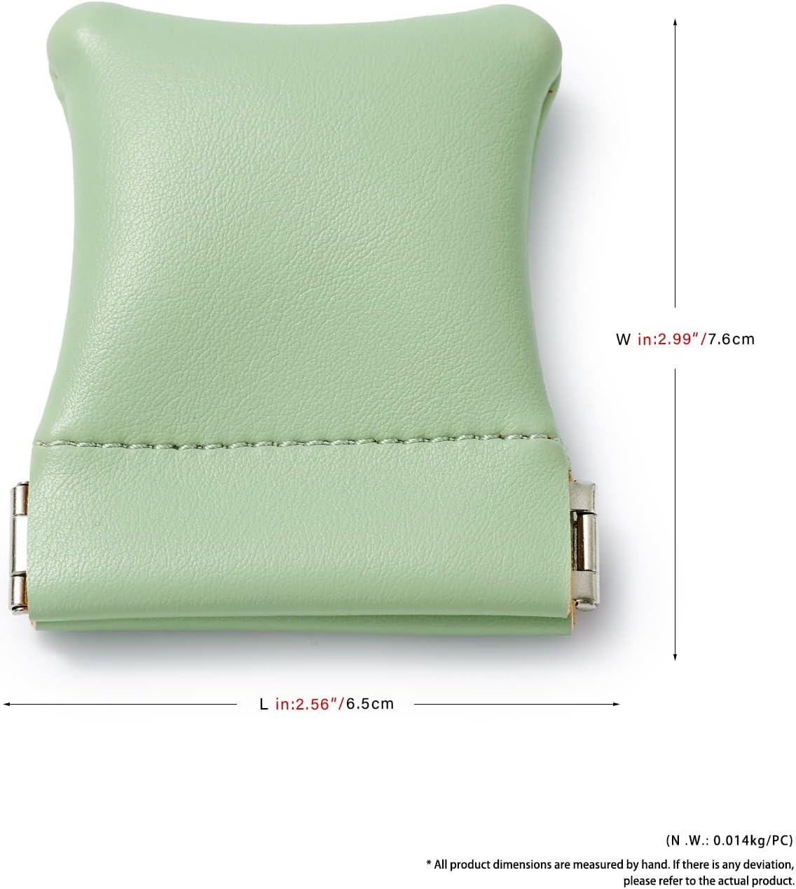 PU Leather Jewelry Travel Bag Leather Jewelry Pouch Christmas,Wedding Party Favor Gift Bag (S, Dark Green)