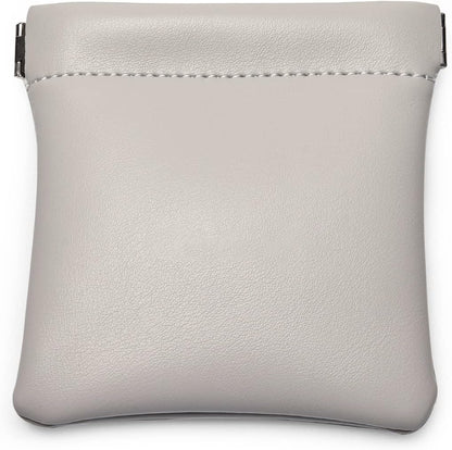 PU Leather Jewelry Travel Bag Leather Jewelry Pouch Christmas,Wedding Party Favor Gift Bag (S, Dark Green)