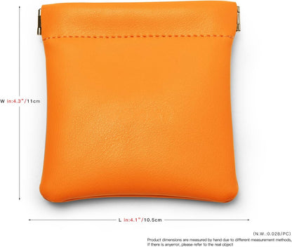 PU Leather Jewelry Travel Bag Leather Jewelry Pouch Christmas,Wedding Party Favor Gift Bag (S, Dark Green)