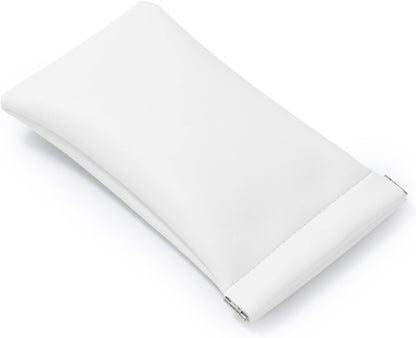 PU Leather Jewelry Travel Bag Leather Jewelry Pouch Christmas,Wedding Party Favor Gift Bag (S, Dark Green)