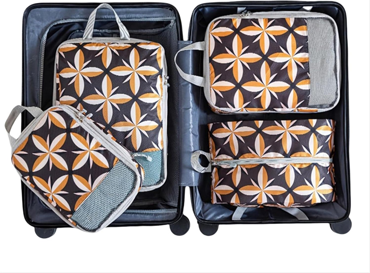 Compression Packing Cubes for Women Men Travel Space Saving Luggage Bags Travel Essentials Compression Cubes for Carry on Suitcases Organizers,style2