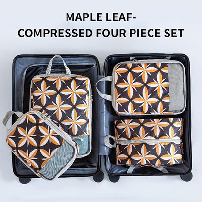 Compression Packing Cubes for Women Men Travel Space Saving Luggage Bags Travel Essentials Compression Cubes for Carry on Suitcases Organizers,style2