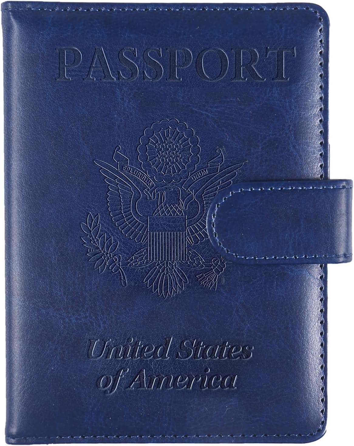 Passport Holder for Travel, RFID Passport Cover Wallet for Women Men | Leather Passport Book, Card Holder Case, International Travel Must Haves Accessories, Cruise Ship Essentials Gifts, Black