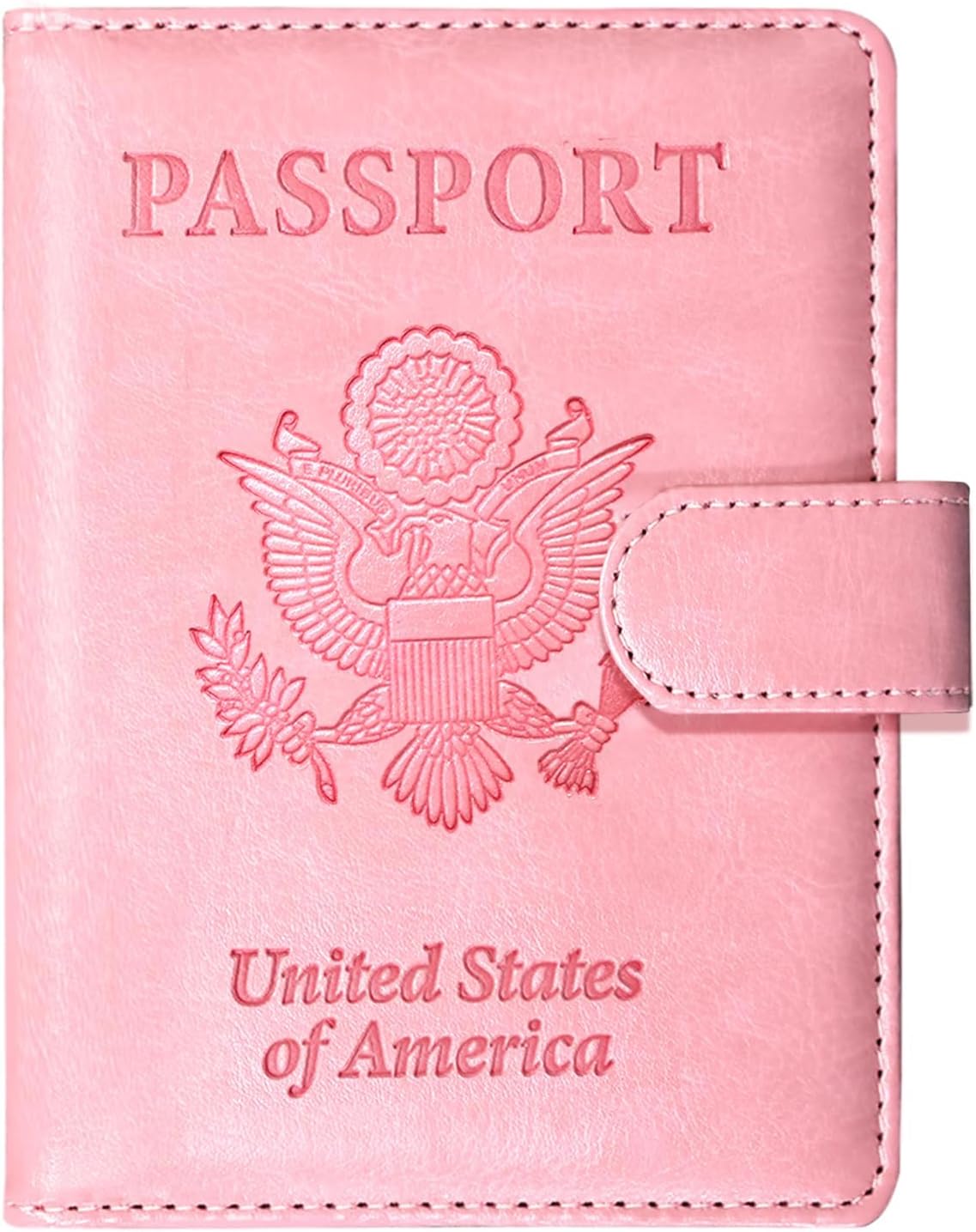 Passport Holder for Travel, RFID Passport Cover Wallet for Women Men | Leather Passport Book, Card Holder Case, International Travel Must Haves Accessories, Cruise Ship Essentials Gifts, Black