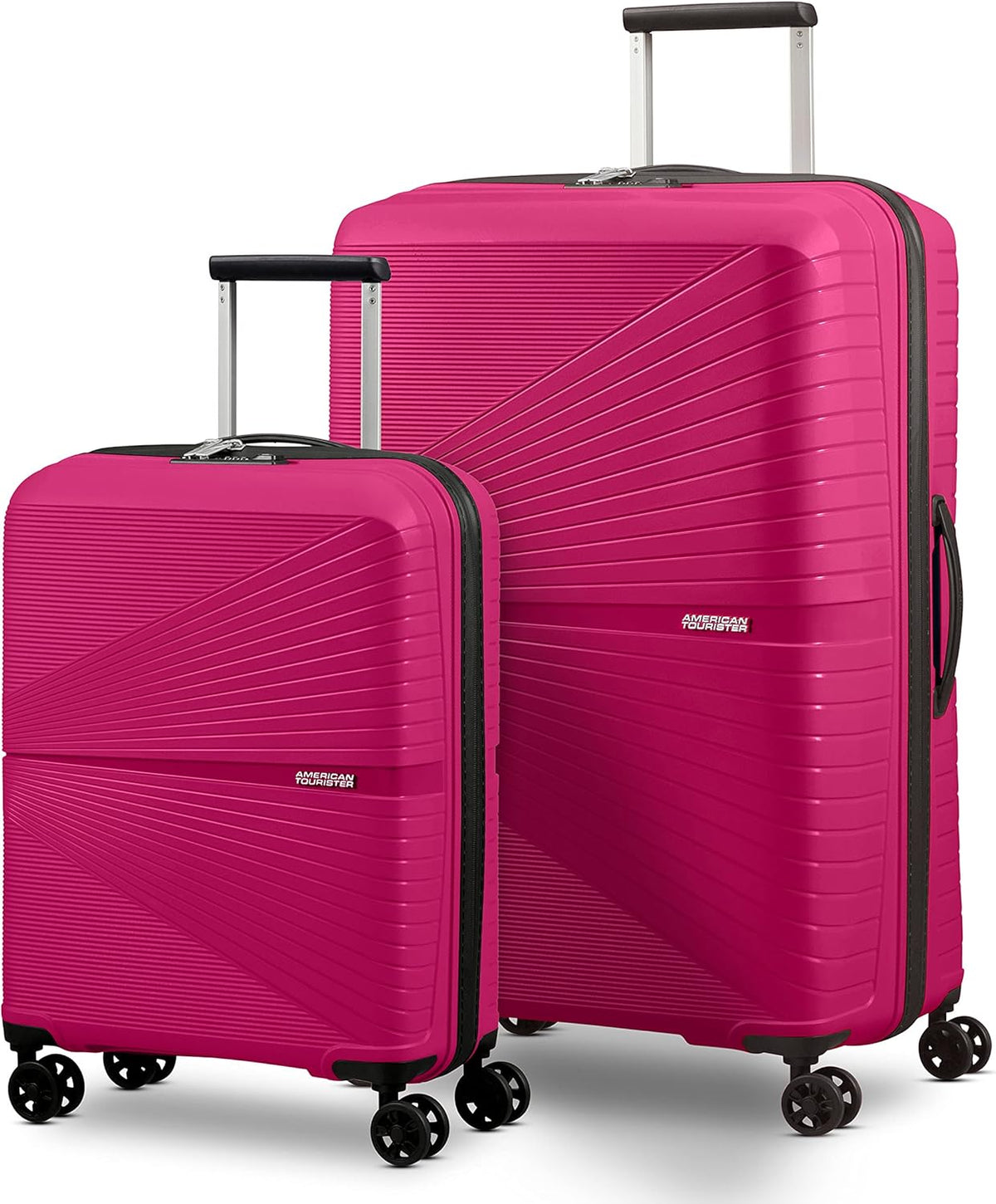 Airconic Hardside Expandable Luggage with Spinner Wheels, Navy Blue, Carry-On 20-Inch