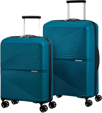 Airconic Hardside Expandable Luggage with Spinner Wheels, Navy Blue, Carry-On 20-Inch