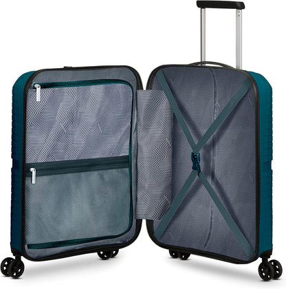 Airconic Hardside Expandable Luggage with Spinner Wheels, Navy Blue, Carry-On 20-Inch