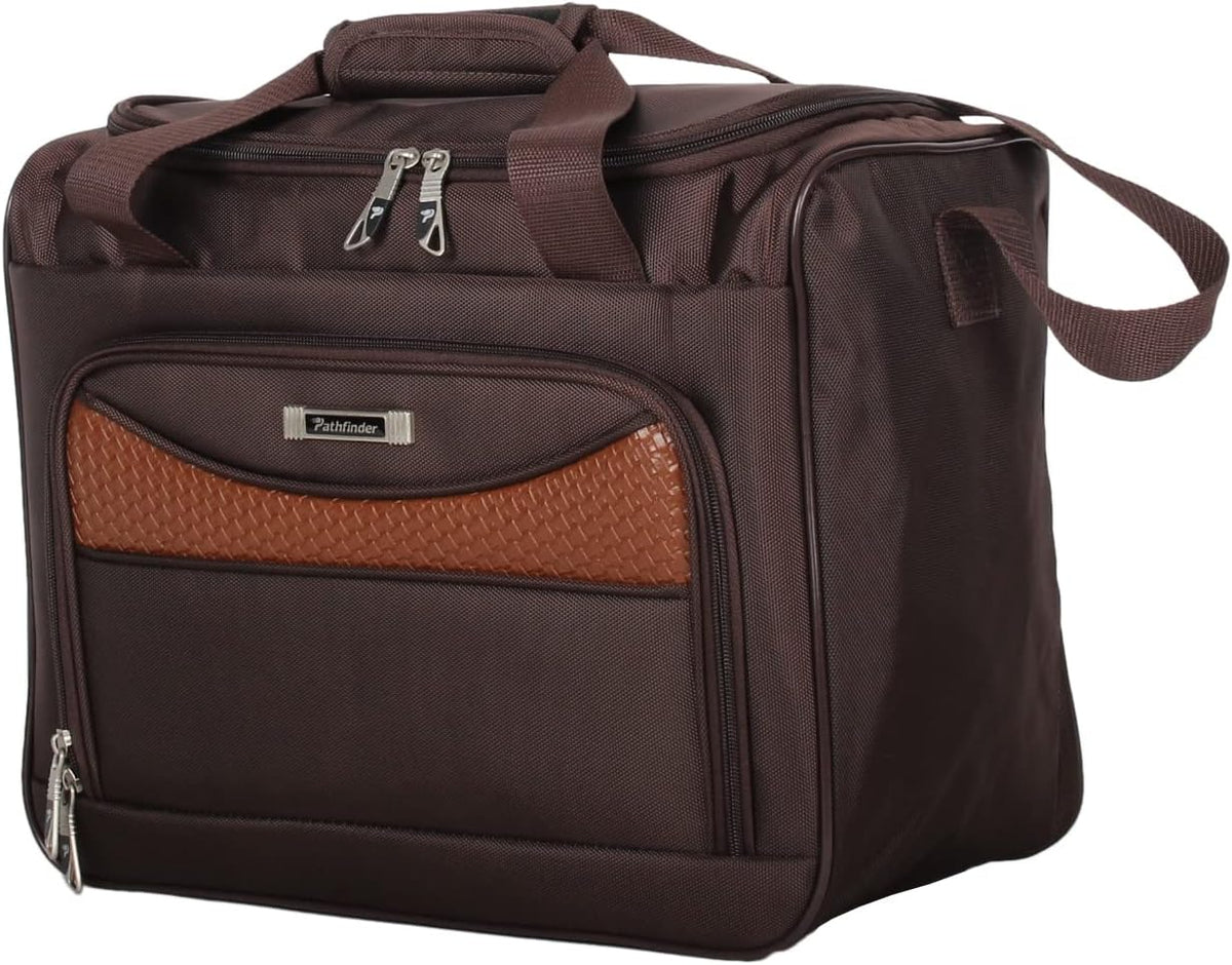 Carry-On Luggage with Spinner Wheels Softside Expandable 20-In Suitcase