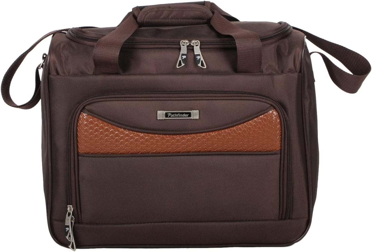 Carry-On Luggage with Spinner Wheels Softside Expandable 20-In Suitcase