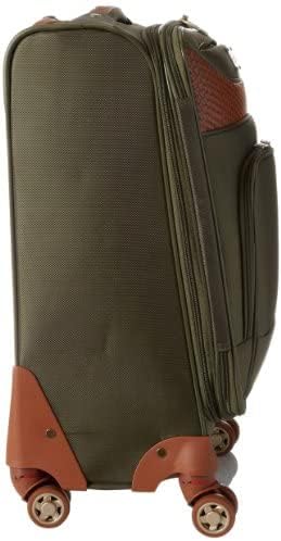 Carry-On Luggage with Spinner Wheels Softside Expandable 20-In Suitcase