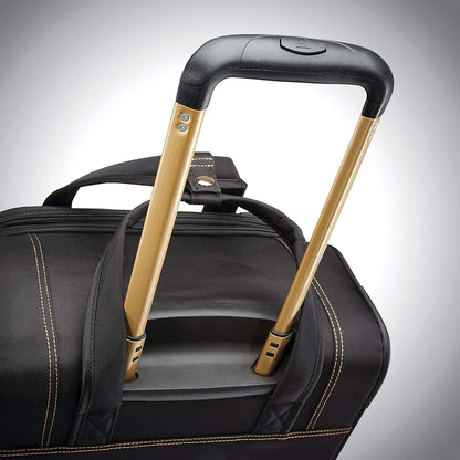 Belle Voyage Softside Luggage with Spinner Wheels, Black, Carry-On 21-Inch