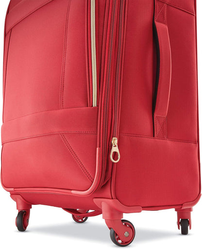 Belle Voyage Softside Luggage with Spinner Wheels, Black, Carry-On 21-Inch