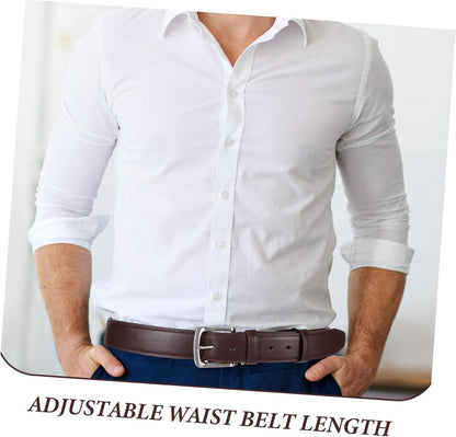 Hidden Money Pocket Travel Security Belt for Men Waist Wallet with Concealed Zipper Pockets for Cash and Valuables Elegant Brown Travel Accessories