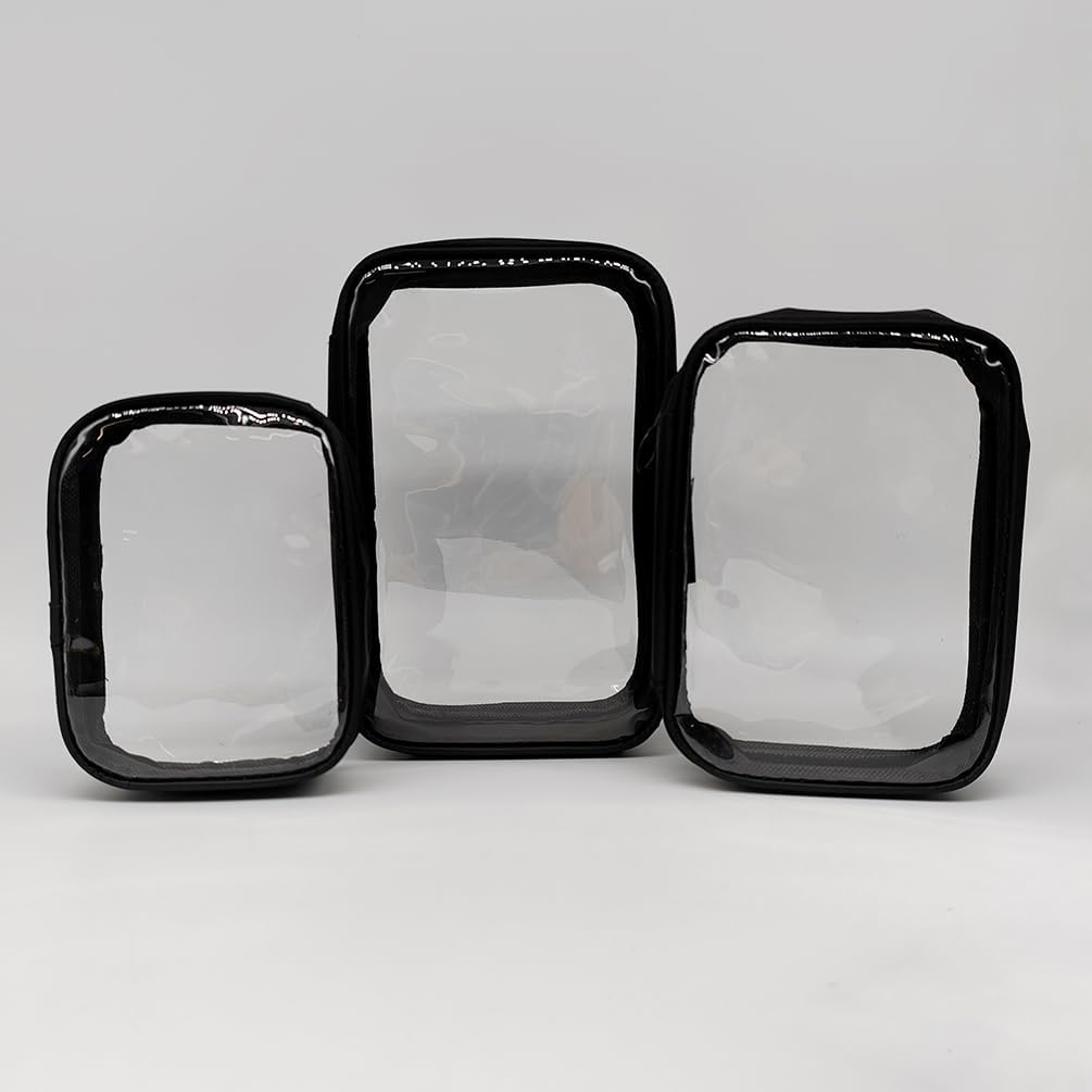 Mesh Toiletry Bag, Portable See Through Toiletry Bag, Breathable Mesh Makeup Bag with Zipper, Travel bag for Cosmetics (Small)