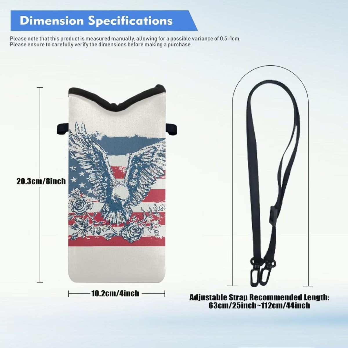 Women Men Crossbody Phone Bag Lightweight Neoprene Cellphone Case Waterproof Phone Carry Pouch for iPhone 15/14/ 13 Pro Max, for Samsung S24, S23+, A25, A35, Hummingbird Floral Pattern - Colors B