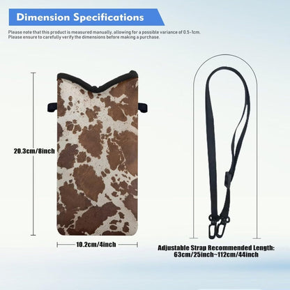 Women Men Crossbody Phone Bag Lightweight Neoprene Cellphone Case Waterproof Phone Carry Pouch for iPhone 15/14/ 13 Pro Max, for Samsung S24, S23+, A25, A35, Hummingbird Floral Pattern - Colors B
