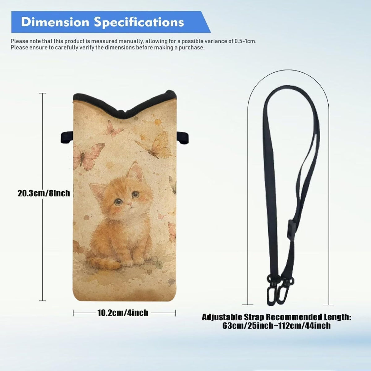Women Men Crossbody Phone Bag Lightweight Neoprene Cellphone Case Waterproof Phone Carry Pouch for iPhone 15/14/ 13 Pro Max, for Samsung S24, S23+, A25, A35, Hummingbird Floral Pattern - Colors B
