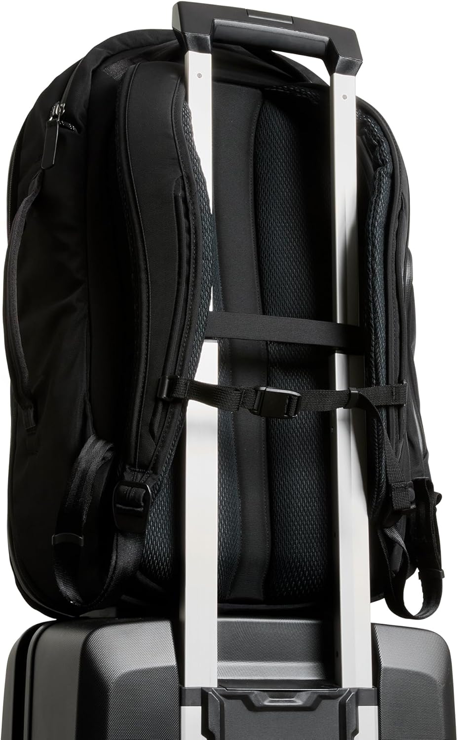 Transit Travel Pack Pro (30–38 liter travel backpack, laptop sleeve, RFID protection zip bottle pocket) - Stone
