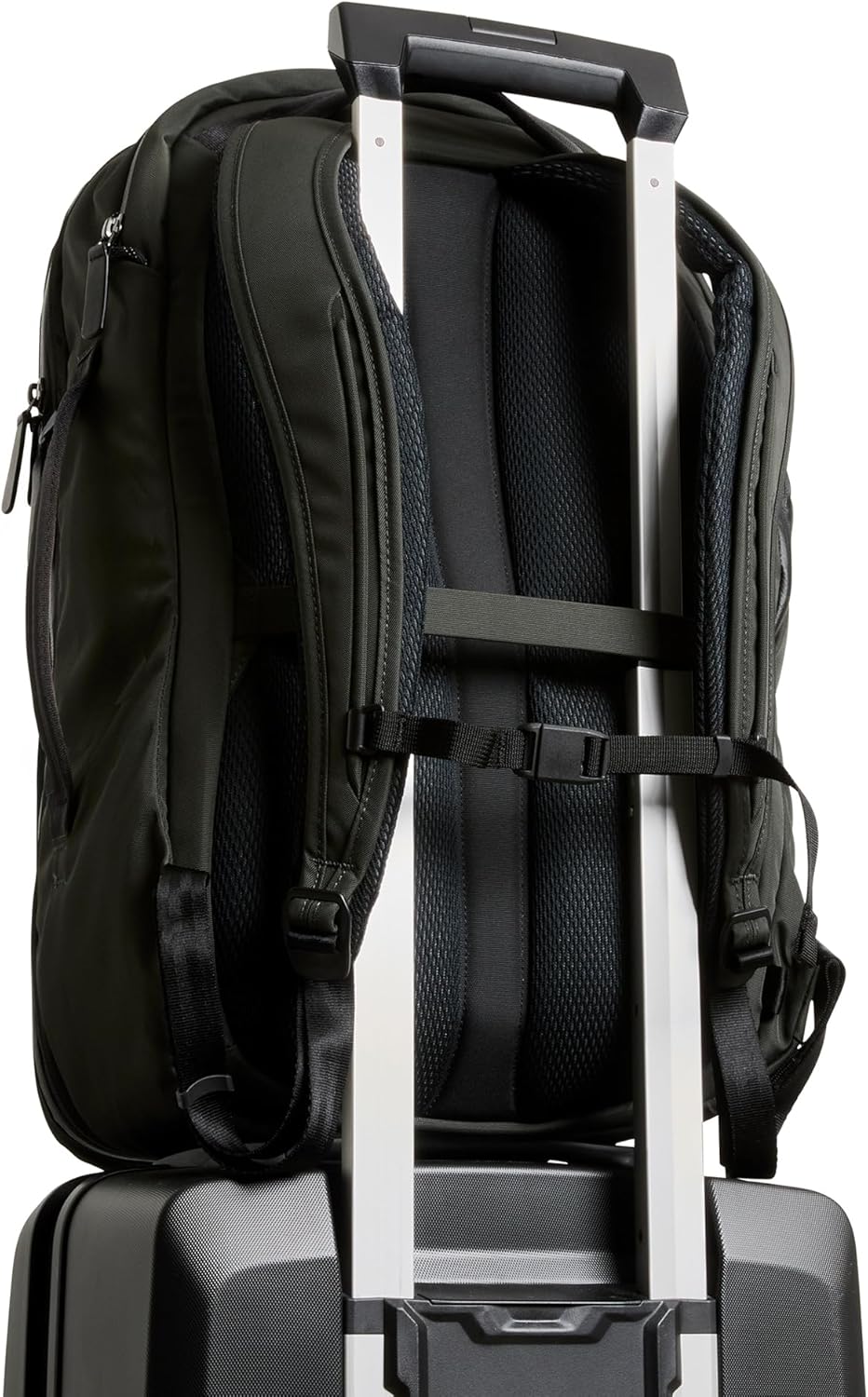 Transit Travel Pack Pro (30–38 liter travel backpack, laptop sleeve, RFID protection zip bottle pocket) - Stone