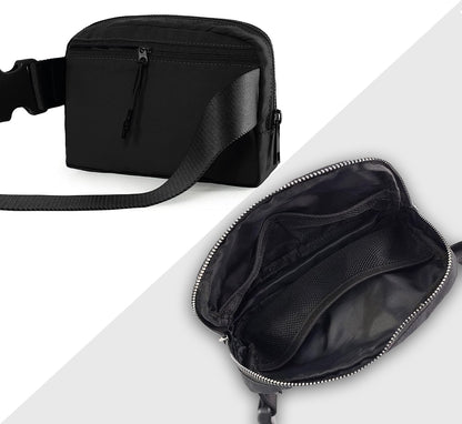 Black Hidden Money Belt for Travel for Men, Waist Wallet Anti Theft, RFID Passport Holder For Travel Men Or Women, Money Pouch, RFID Passport Holder(Black1)