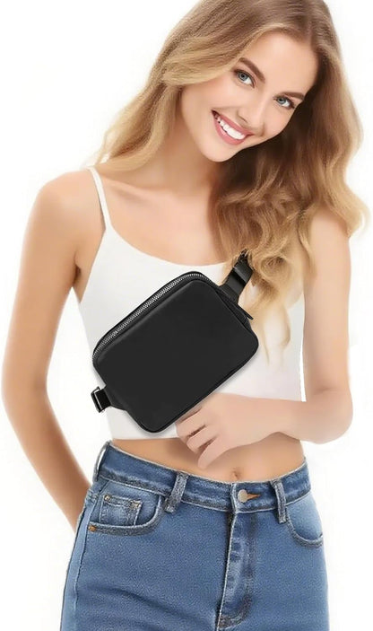 Black Hidden Money Belt for Travel for Men, Waist Wallet Anti Theft, RFID Passport Holder For Travel Men Or Women, Money Pouch, RFID Passport Holder(Black1)