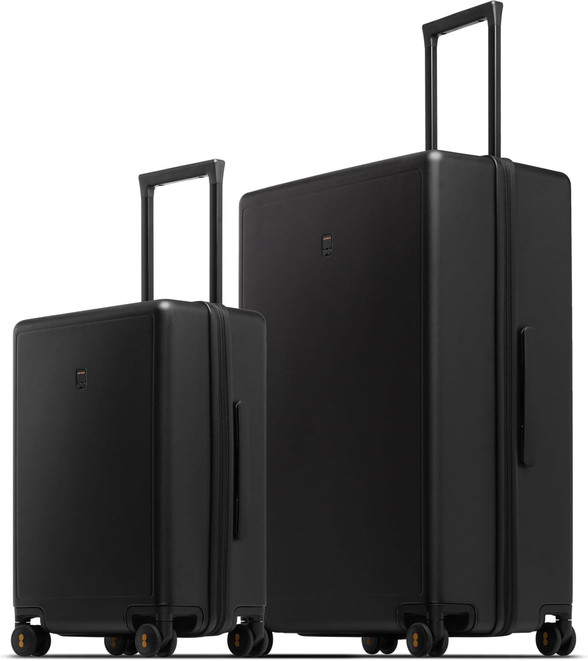 Hard Shell Carry on Luggage Airline Approved, Carry-on Suitcases with Wheels, Lightweight Luminous Textured Hardside Travel Bag with Tsa Lock, 20 Inch, Black