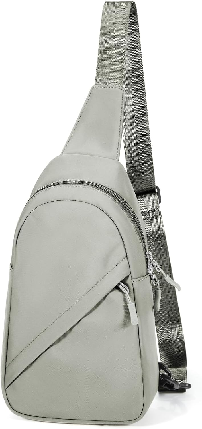 Blue Sling Crossbody Backpack Shoulder Bag for Men Women - Small One Strap Sling Bag Fanny Pack Daypack, Waterproof Nylon Chest Bag for Motorcycle Hiking Travel Gym Sport