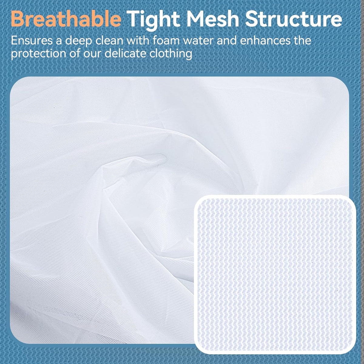 Mesh Laundry Bags for Delicates, 4Pcs Laundry Bags Mesh Wash Bags,Lingerie Bags for Washing Delicates, Laundry Bag for Delicates (1 Large,1 Medium,2 Small)