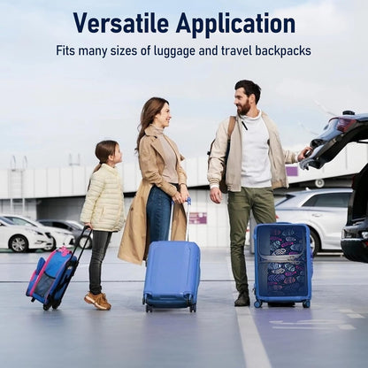 6 Set Compression Packing Cubes, Suitcase Organizer, Lightweight Travel Essentials, Compression Bags For Travel Accessories Luggage Storage Set (6Pcs, Blue)