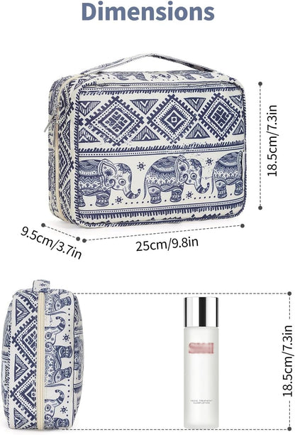 Small Hanging Travel Toiletry Bag for Women, Travel Bag for Toiletries, Makeup Bag Organizer Cosmetic Bags Make Up Bags for Girls