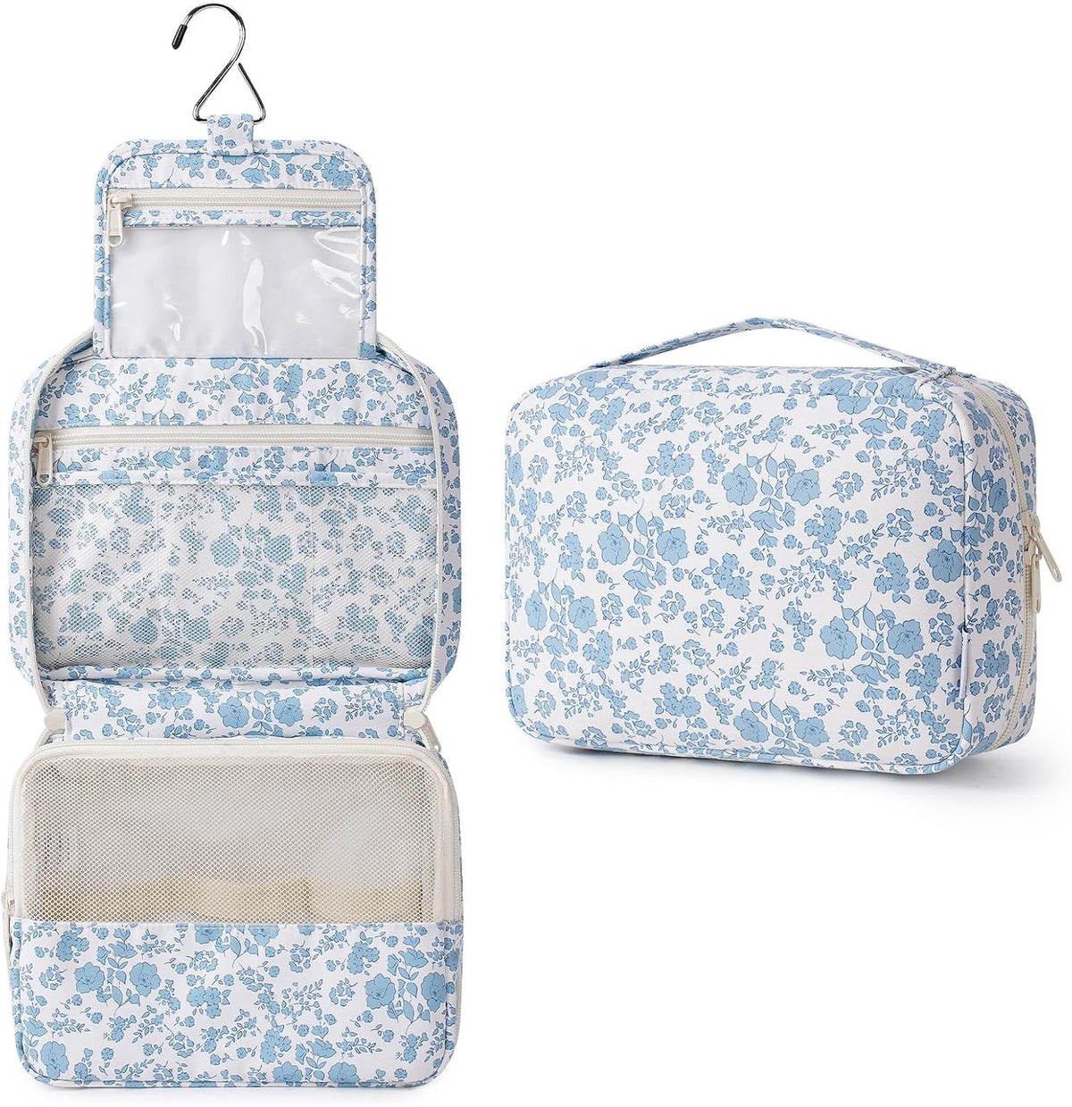 Small Hanging Travel Toiletry Bag for Women, Travel Bag for Toiletries, Makeup Bag Organizer Cosmetic Bags Make Up Bags for Girls