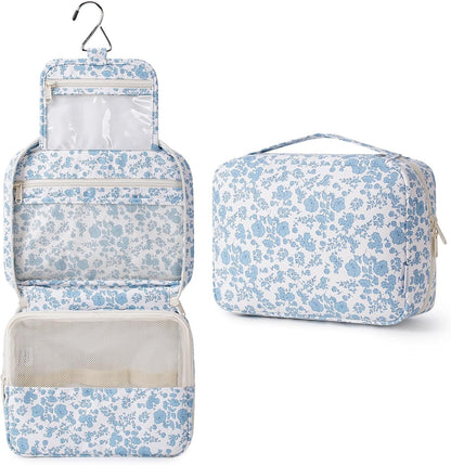 Small Hanging Travel Toiletry Bag for Women, Travel Bag for Toiletries, Makeup Bag Organizer Cosmetic Bags Make Up Bags for Girls