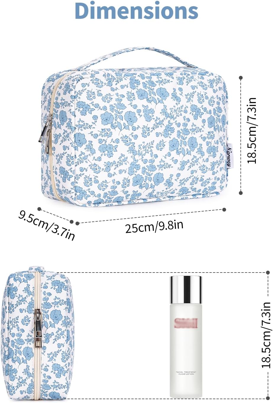 Small Hanging Travel Toiletry Bag for Women, Travel Bag for Toiletries, Makeup Bag Organizer Cosmetic Bags Make Up Bags for Girls
